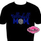 volleyball_mom design shirt glam_vibes_outfit rhinestones sparkle bling 