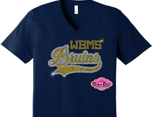 Bruins Swoosh Vneck Unisex Adult