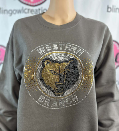 WB Bruins Circle Crewneck Unisex (Sample)
