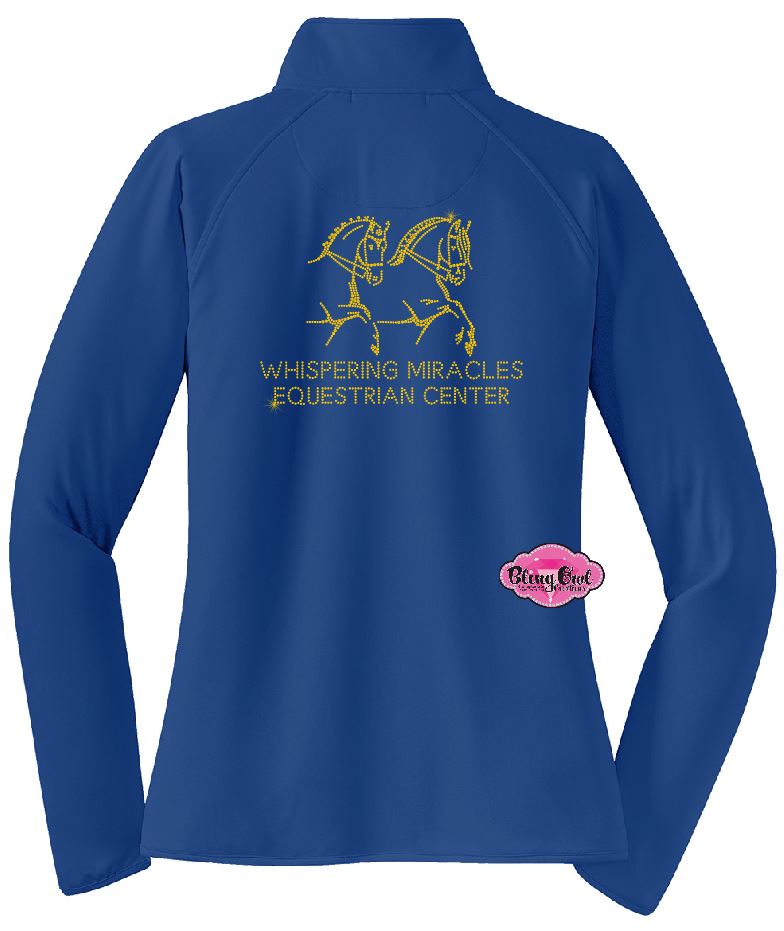 Whispering Miracles EC 1/4 Zip Blend with Pockets