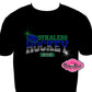 Whalers Hockey Mom shirt bedazzled rhinestones game day proud hockey mom
