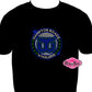 whalers nation hampton roads team spirit wear hockey youth tshirt bedazzled hockey sticks puck rhinestones sparkle