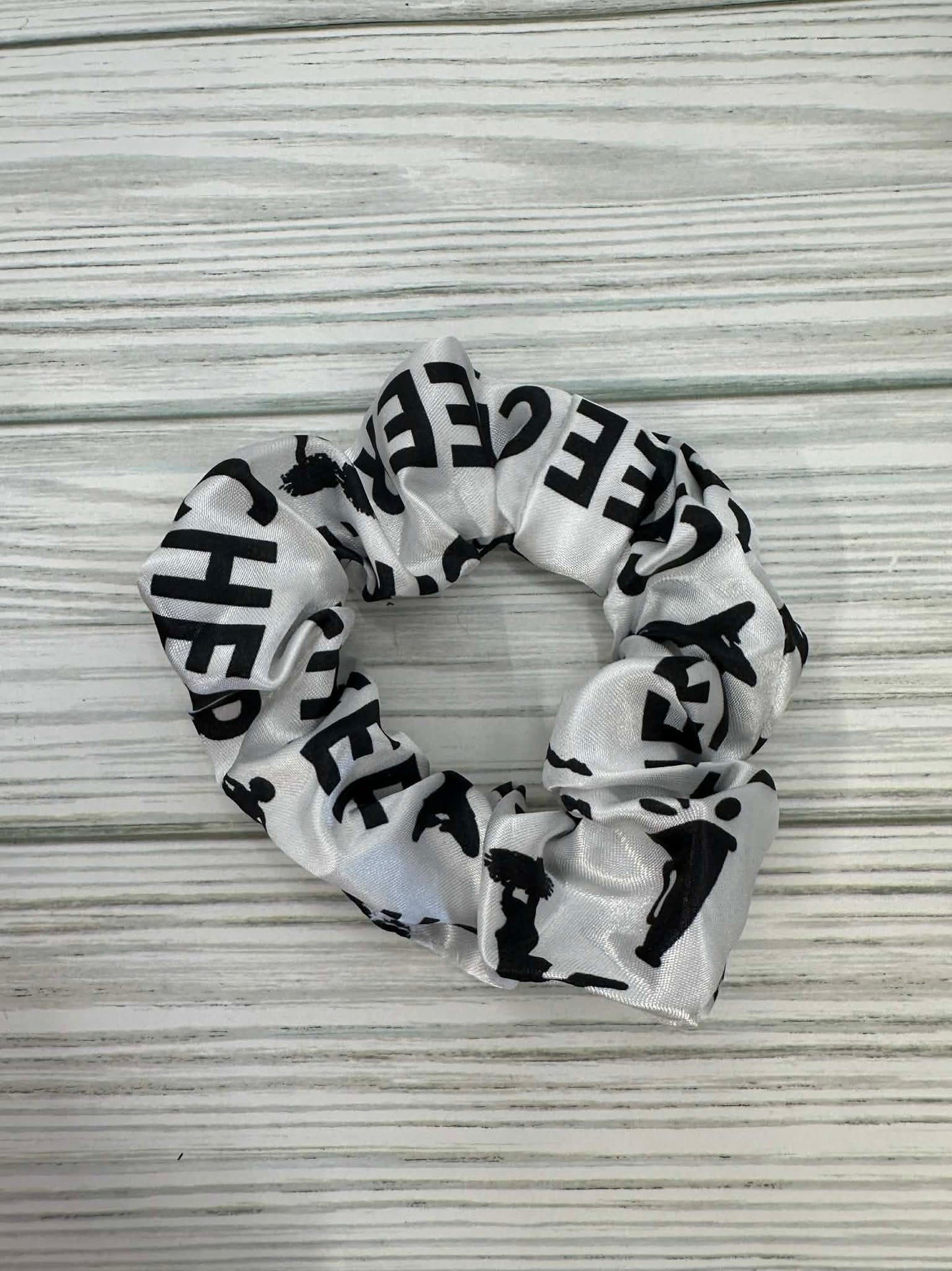 Satin Hair Cheer Scrunchies Pony Tail Holder