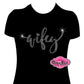 wifey_glam_fabulous shirt custom rhinestone designed_tees Love_to_sparkle ladies_bling_shirt better_half_in_style