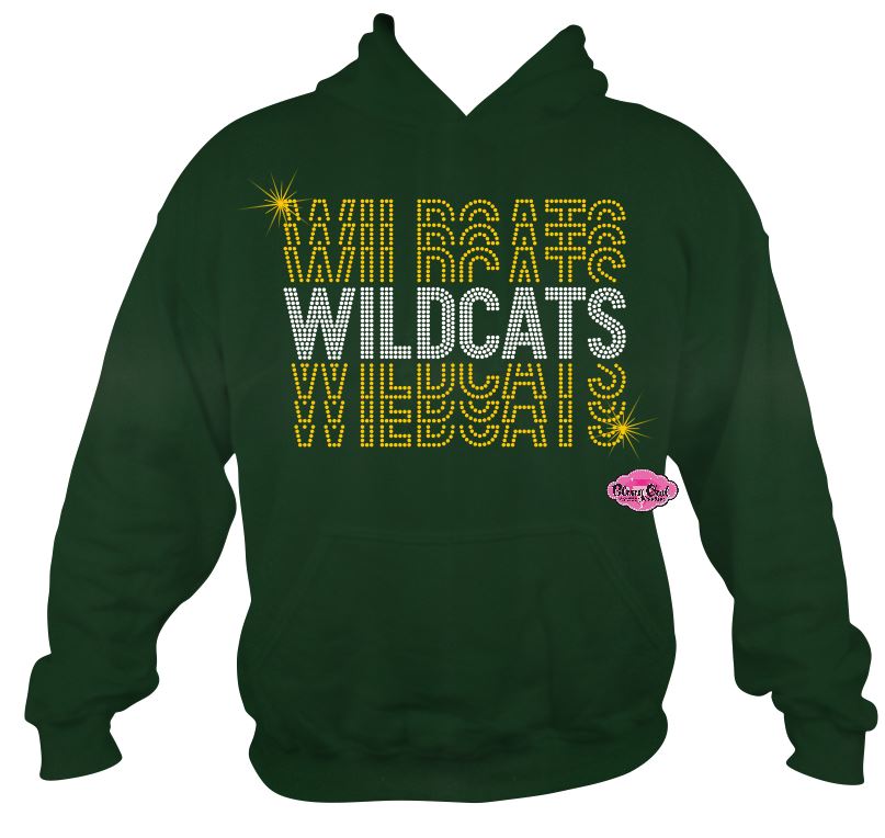 Any Mascot Stack Name Design (Rhinestone Design)