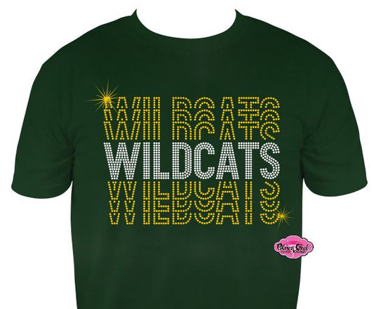 Any Mascot Stack Name Design (Rhinestone Design)
