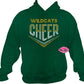 Wildcats Cheer Arrow Sweatshirt Hoodie Adult Unisex