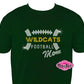 GB Wildcats Football Mom Short Sleeve Adult Unisex