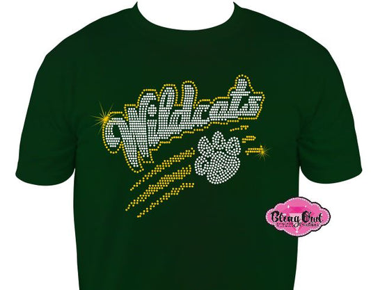 GB Wildcats Scratch Short Sleeve Unisex