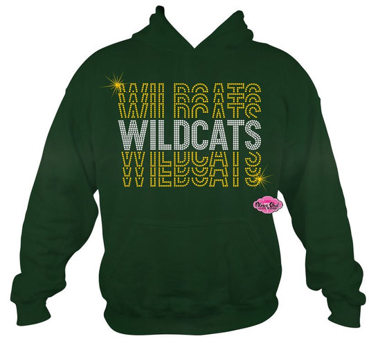 GB Wildcats Stack Name Sweatshirt Unisex