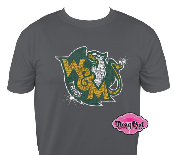 WM William & Mary Griffin Mascot Scoop Neck Unisex Tee