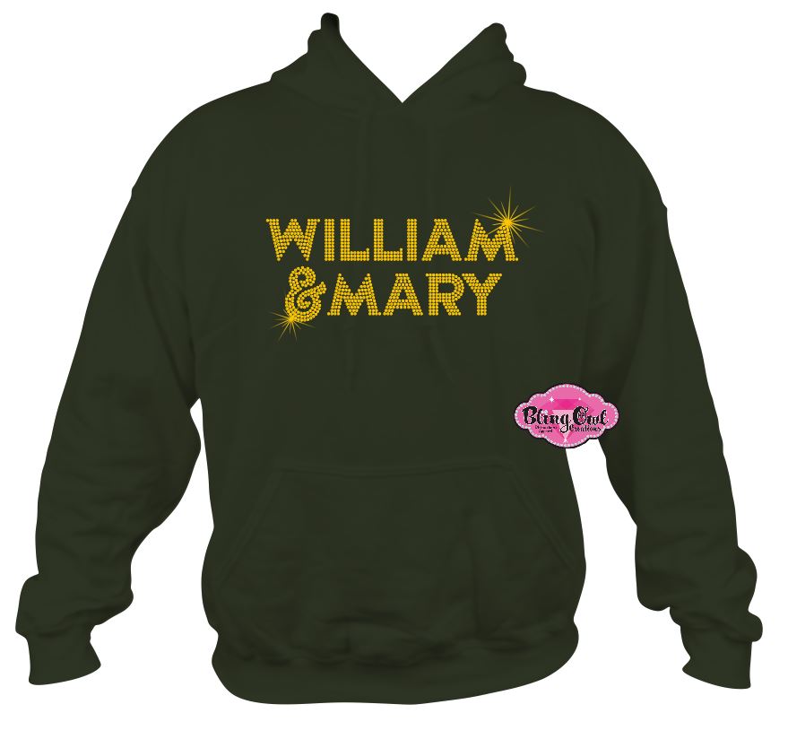 WM William & Mary Block Sweatshirt