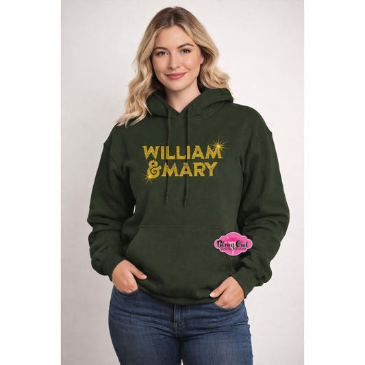 WM William & Mary Block Sweatshirt