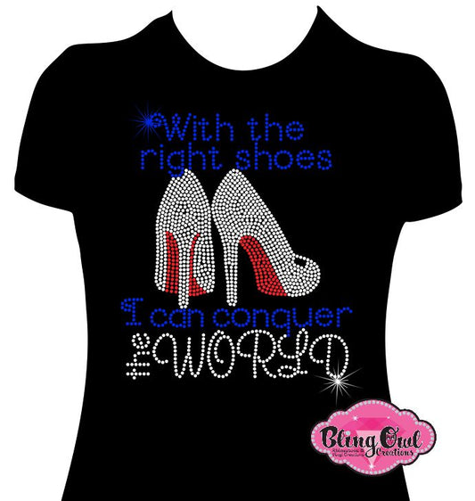 with the right shoes conquer the world ladies high heel shoes diva rhinestones bling sparkle 