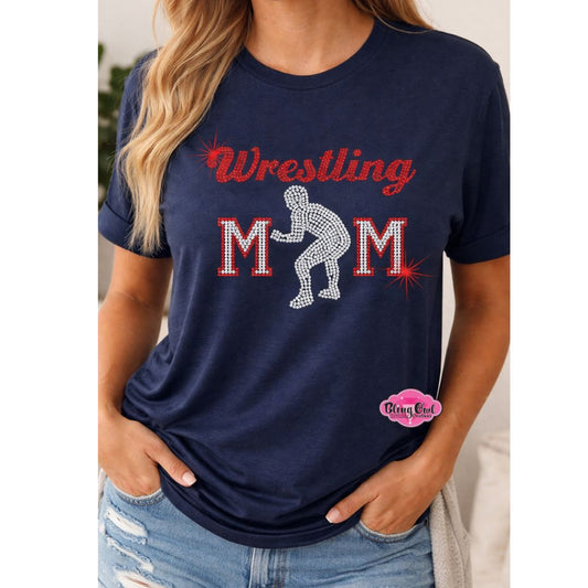 Wrestling Mom 2 Unisex Tshirt