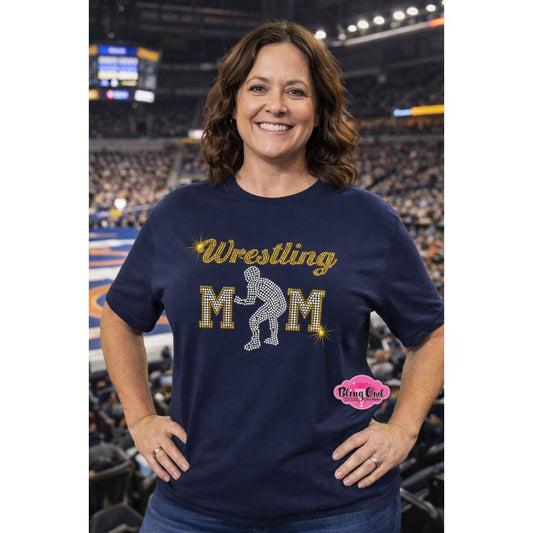 Wrestling Mom 2 Unisex Tshirt