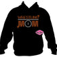 Wrestling Mom Mat Circle Sweatshirt