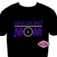 Wrestling Mom Mat Circle Unisex Tshirt
