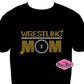 Wrestling Mom Mat Circle Unisex Tshirt