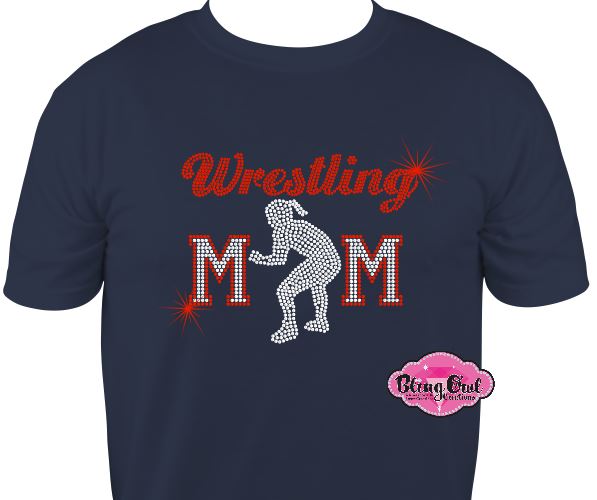 Wrestling Girl Mom 2 Unisex Tshirt