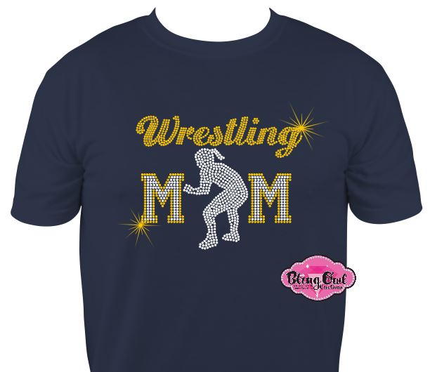 Wrestling Girl Mom 2 Unisex Tshirt