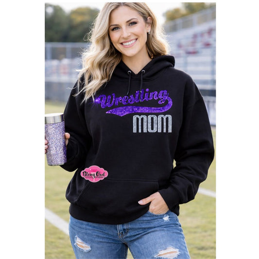 Wrestling Mom Swoop Sweatshirt