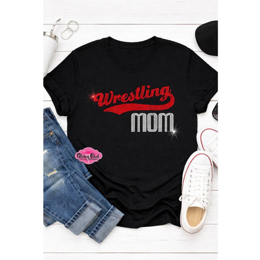 Wrestling Mom Swoop Unisex Tshirt