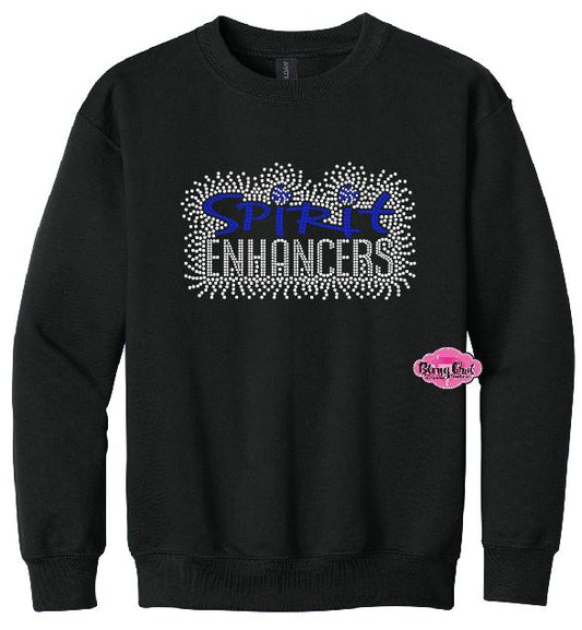 Spirit Enhancers Scatter Cheer Youth Crewneck