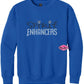 Spirit Enhancers Scatter Cheer Youth Crewneck
