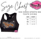 Clinton Tigers Cheer Youth Sports Bra