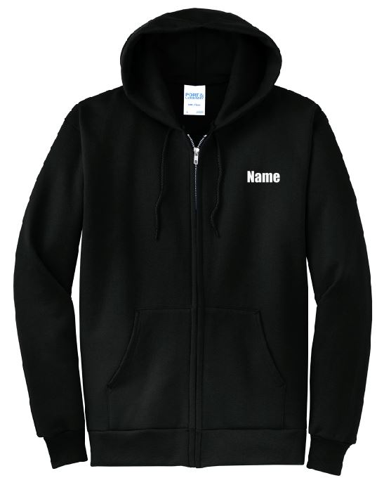 Fusion Dance Team Scatter Adult Zip-up Sweatshirt