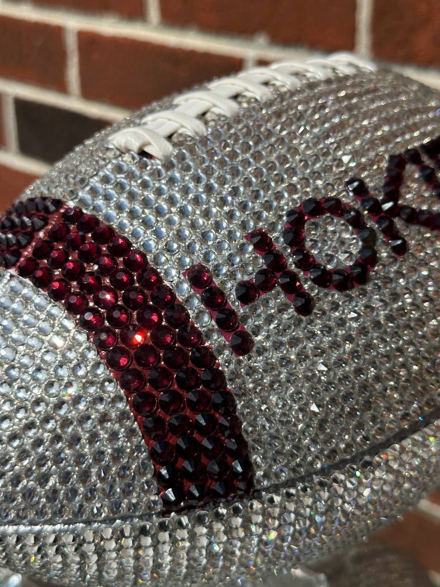 Custom Bling Football