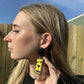 VCU Initials Acrylic Earrings- 2 Layer
