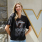VT Bling Jersey – Black Handmade Rhinestone VT Game Day
