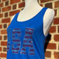 USA Stripe Blue Tank Top