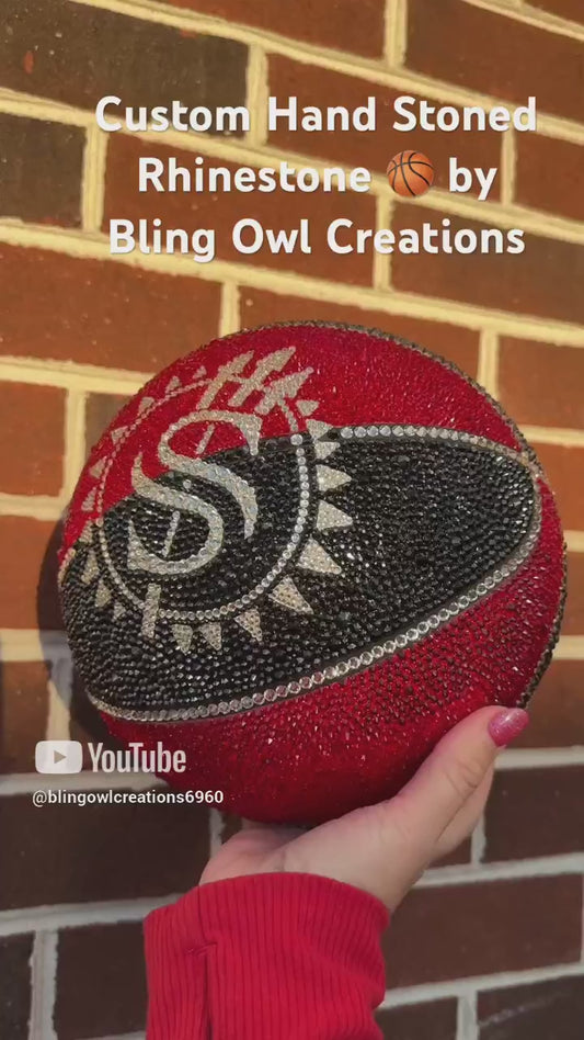 Custom Bling Basketball 🏀