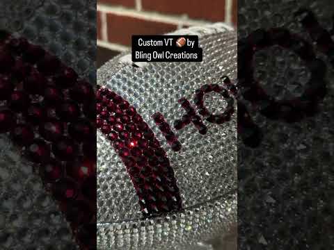 Custom Bling Football
