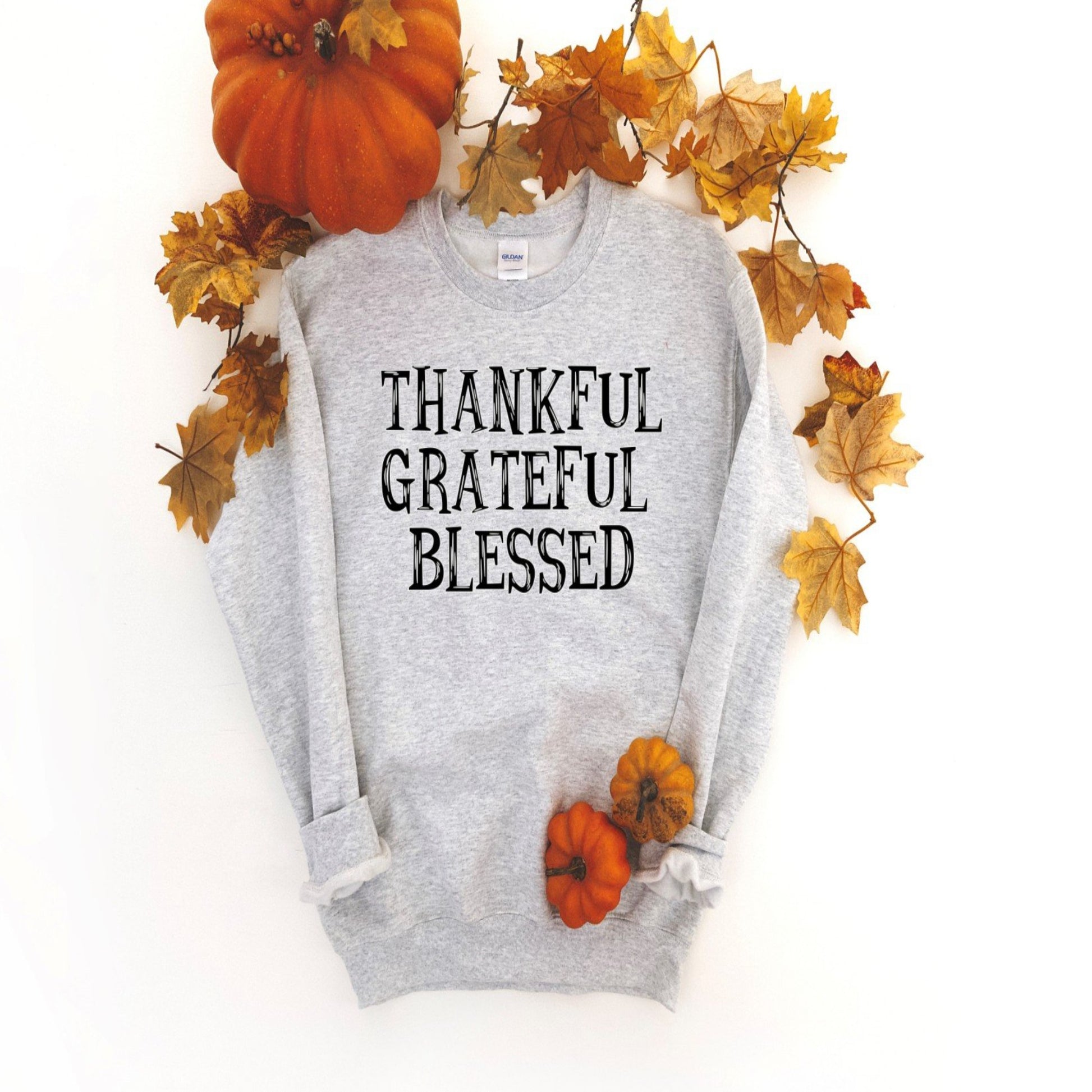 thankful_grateful_blessed specialty tee casual shirt everyday wear