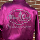 satin_robe_design_your_logo body_building_bikini_competition_cover_up personalized_customized rhinestones sparkles bling