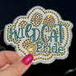 Wildcat Paw Bling Decal