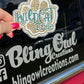 wildcat_pride custom rhinestone card decal add_sparkle bling_your_car sparkle anywhere team_decal _perfect gift ideas