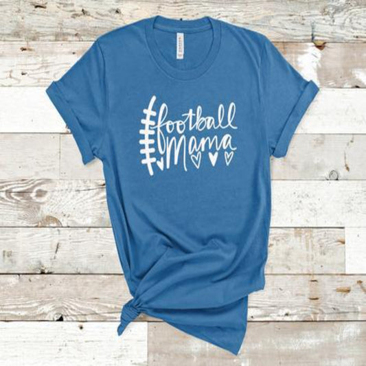 football_mama specialty tee sports_mom shirt casual tshirt everyday wear