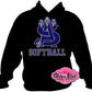 atlantic shores_softball school_spirit_wear_logo school_spirit_mascot_school_spirit_colors rhinestones sparkle bling