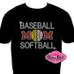 baseball_mom softball_mom design  rhinestones sparkle bling transfer