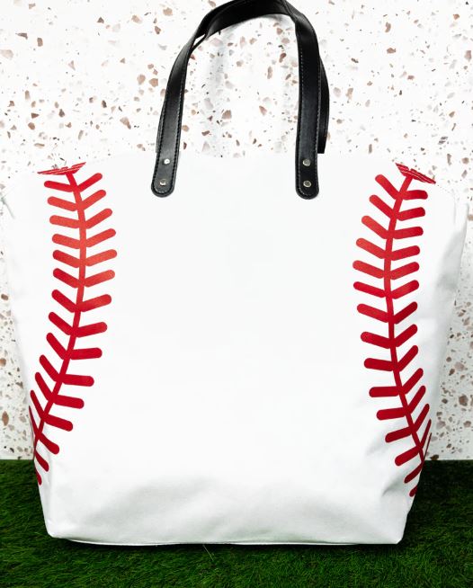 Baseball Laces All Day Tote