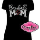 baseball_mom_ball_heart sports shirts game day tshirt rhinestones sparkle bling