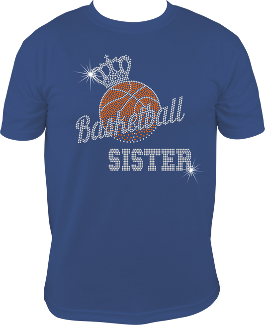 oscar_smith basketball_sister  school_spirit_wear rhinestones sparkle bling transfer