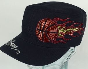 basketball_cap black cadet_style_hat