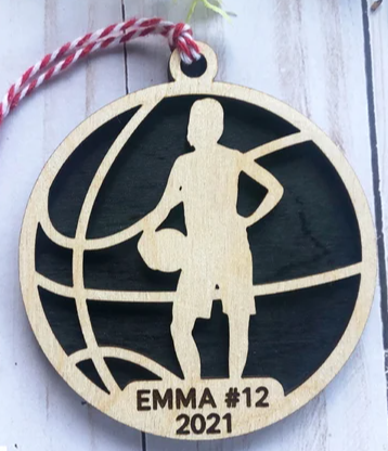 basketball_girl_christmas_ornament_decor perfect_gifts_holiday