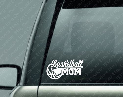 basketball_mom vinyl decal